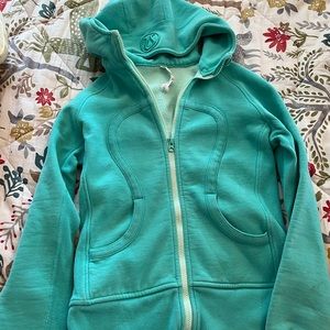Lululemon Scuba Hoodie Zip Green size 6